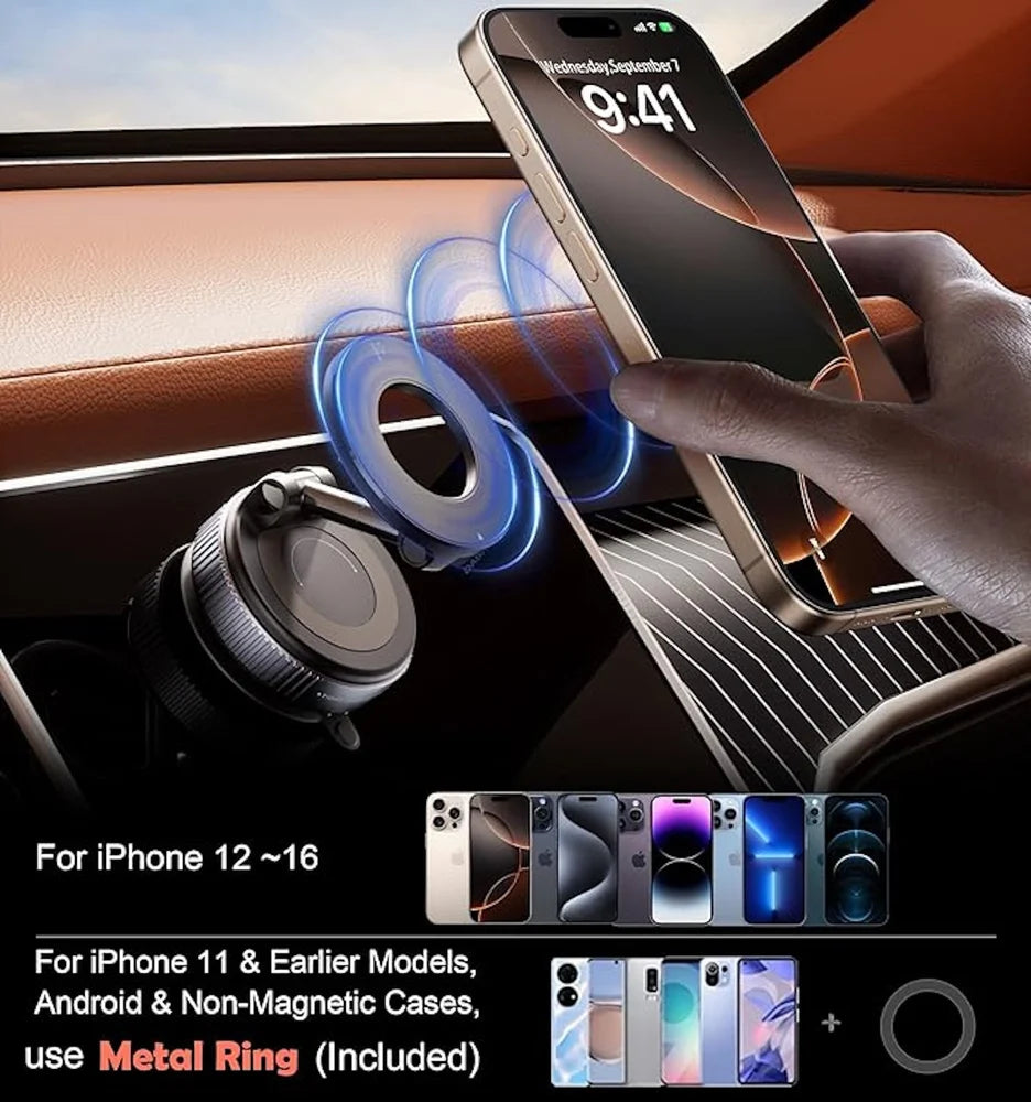 360 Extendable Magnetic Phones Holder ( Car /Home/Office )